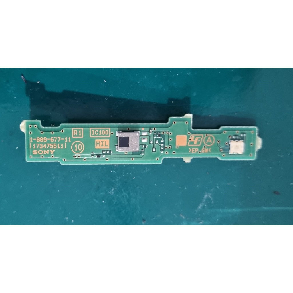 Sony KDL 46XBR6 IR Sensor Board A 1553 982 A 1 877 663 11