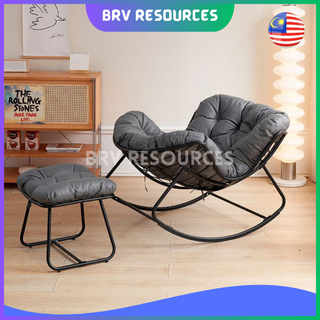 Rocking Chair Bedroom Balcony Reclining Sleeping Lazy Sofa Living Room ...
