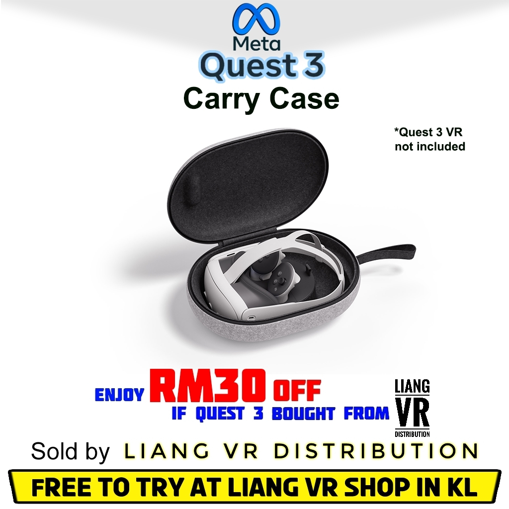 Official META Carrying Case For Meta Quest 3 | Shopee Malaysia