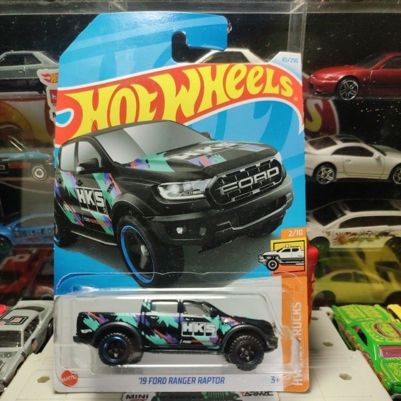 Hot Wheels 19 FORD Ranger Raptor, Ford Perfomance, HKS | Shopee Malaysia