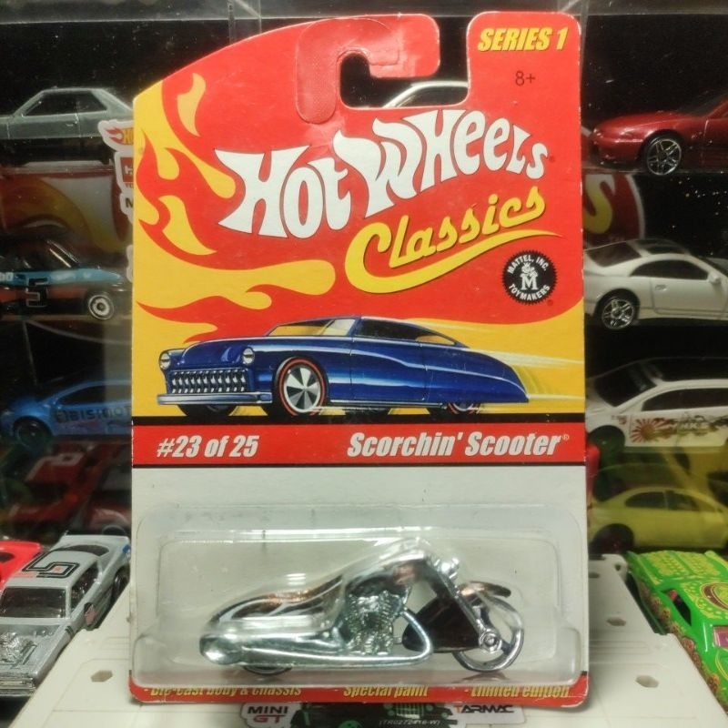 Hot Wheels Classics Scorchin Scooter 23 of 25 Shopee Malaysia