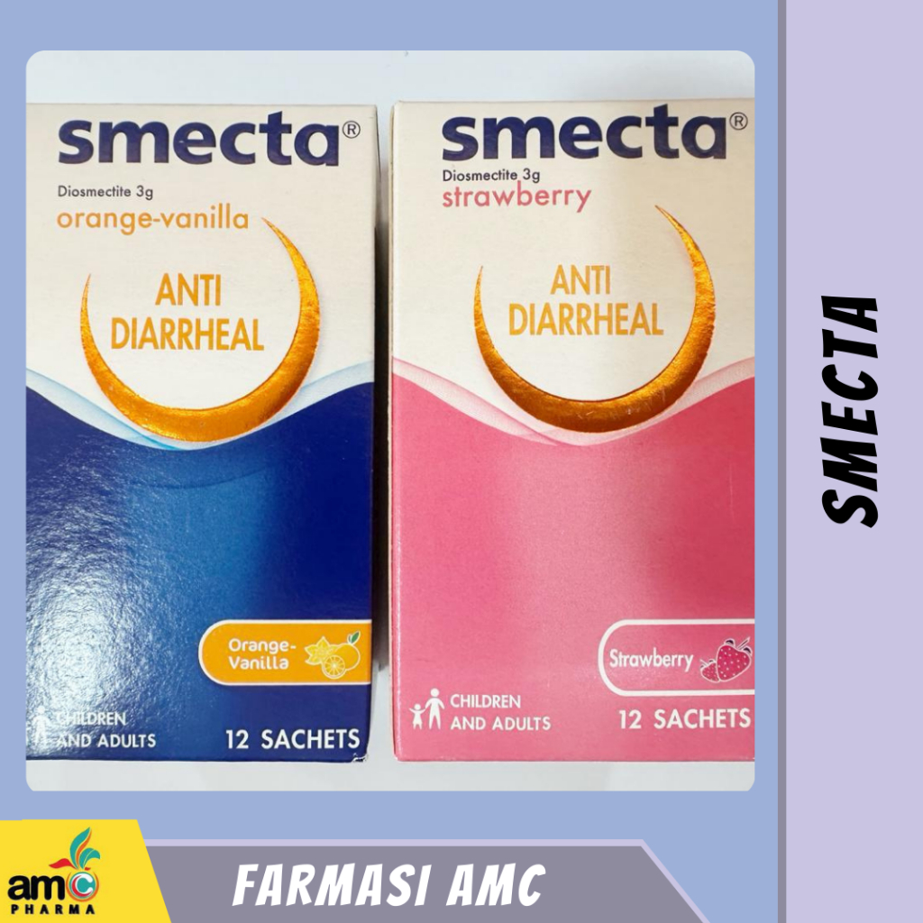 Melegakan Cirit Birit Smecta Anti Diarrheal Sachet Shopee Malaysia