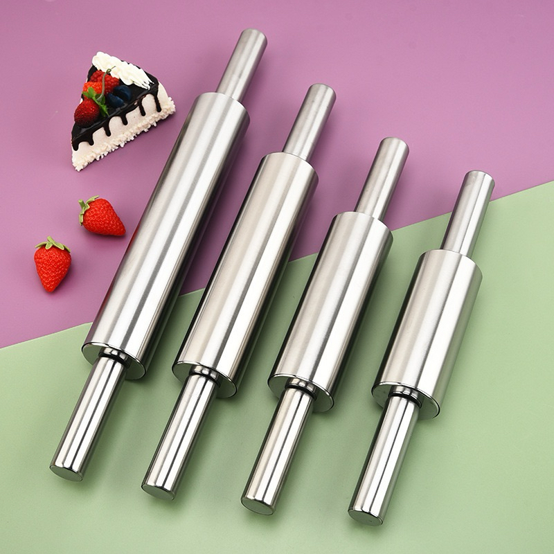 Stainless steel rolling pin for household use rolling pin Dough roller ...