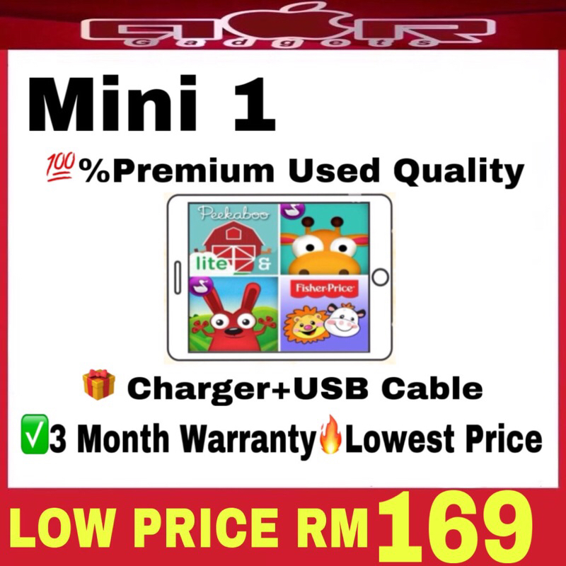 USED Tablet Mini 1 (💯% Original Secondhand) | Shopee Malaysia