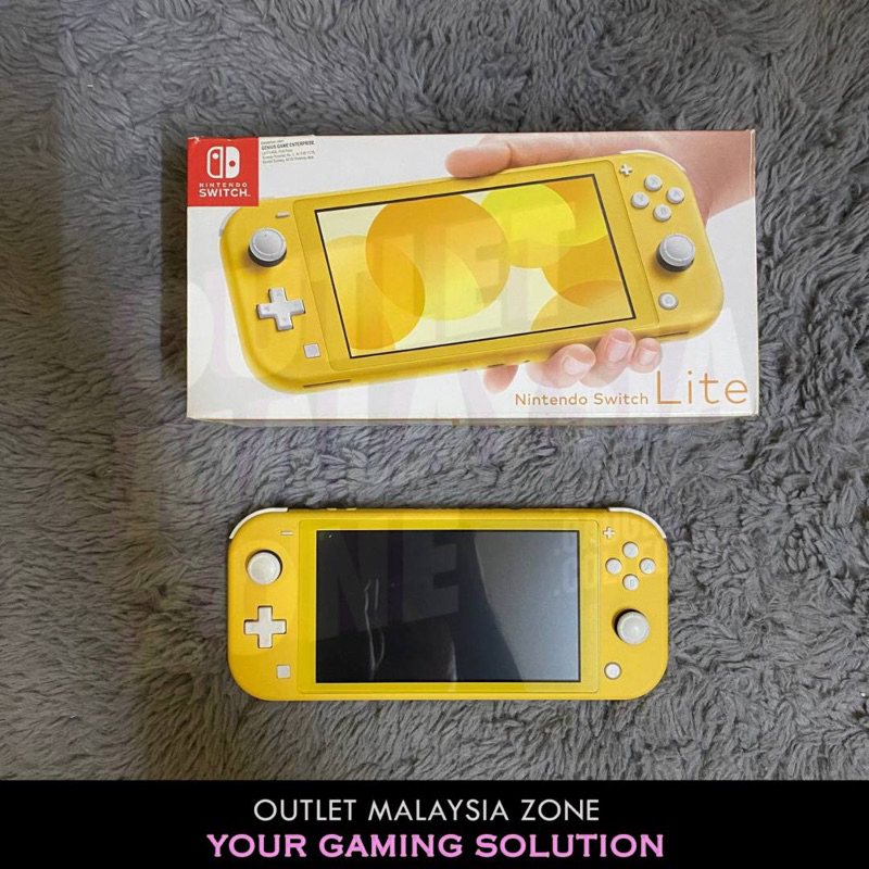 Nintendo switch lite yellow sales used