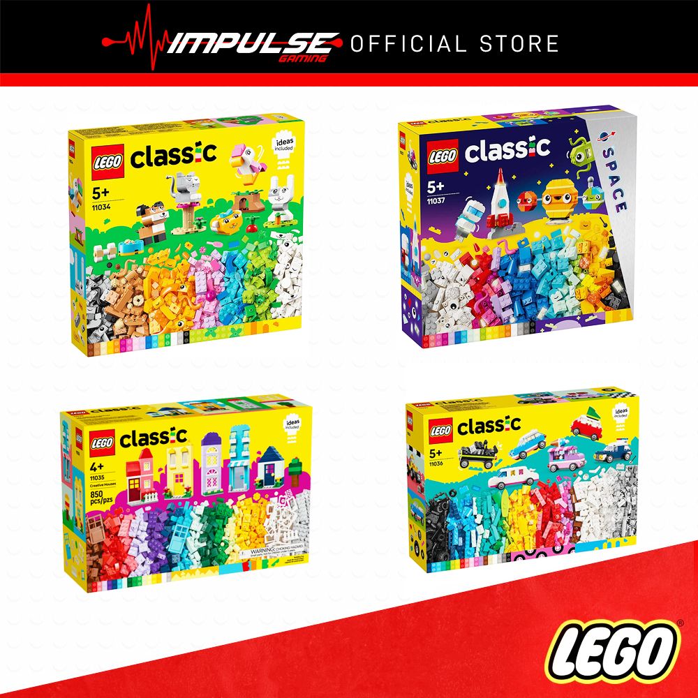 Lego Classic Series - 11034 / 11035 / 11036 / 11037 | Shopee Malaysia