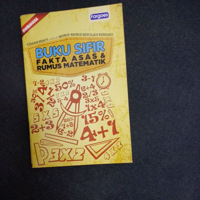 BUKU SIFIR FAKTA ASAS RUMUS MATEMATIK | Shopee Malaysia