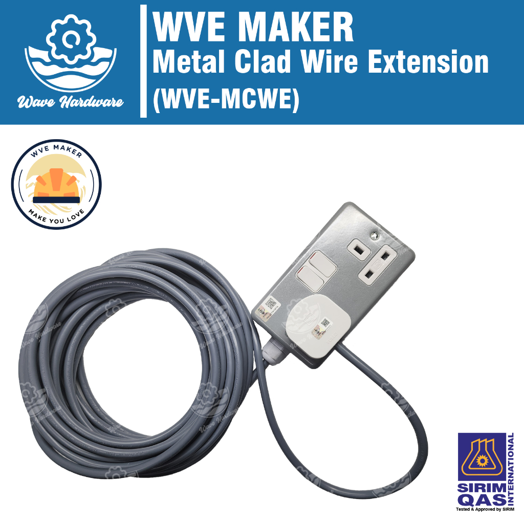 WVE MAKER Metal Clad Extention Wire (WVE-MCWE) | Shopee Malaysia
