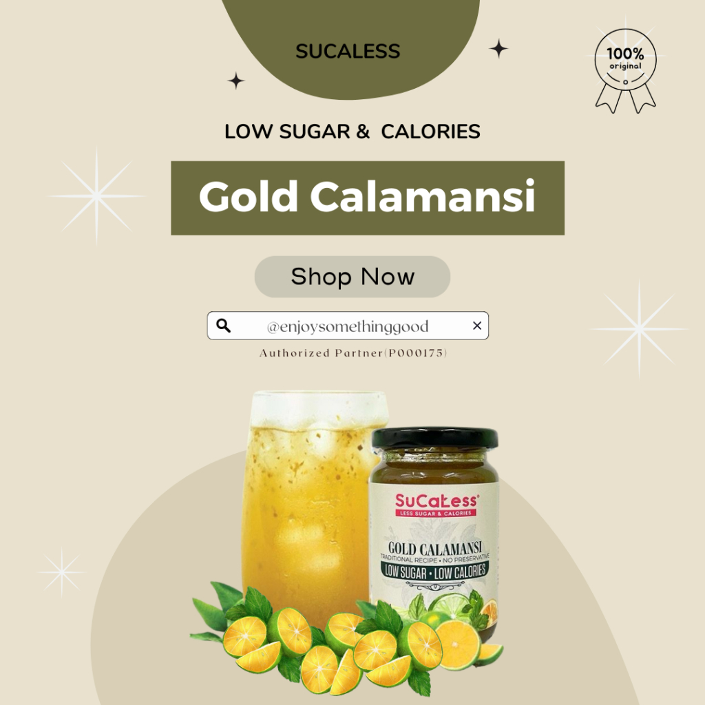 SuCaLess Gold CalamansiSalted Kumquat [HALAL/LESS Sugar/LESS Calories