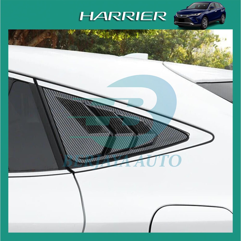 Toyota Harrier XU80 4th Gen (2020-2024) Window Triangle Cover Carbon ...