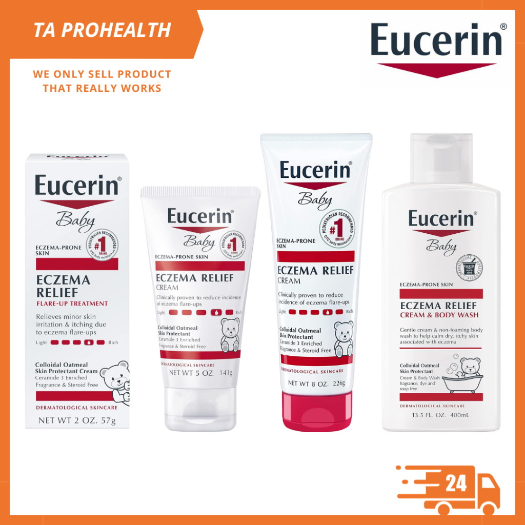 Eucerin Baby Eczema Relief Cream / Cream & Body Wash Shopee Malaysia