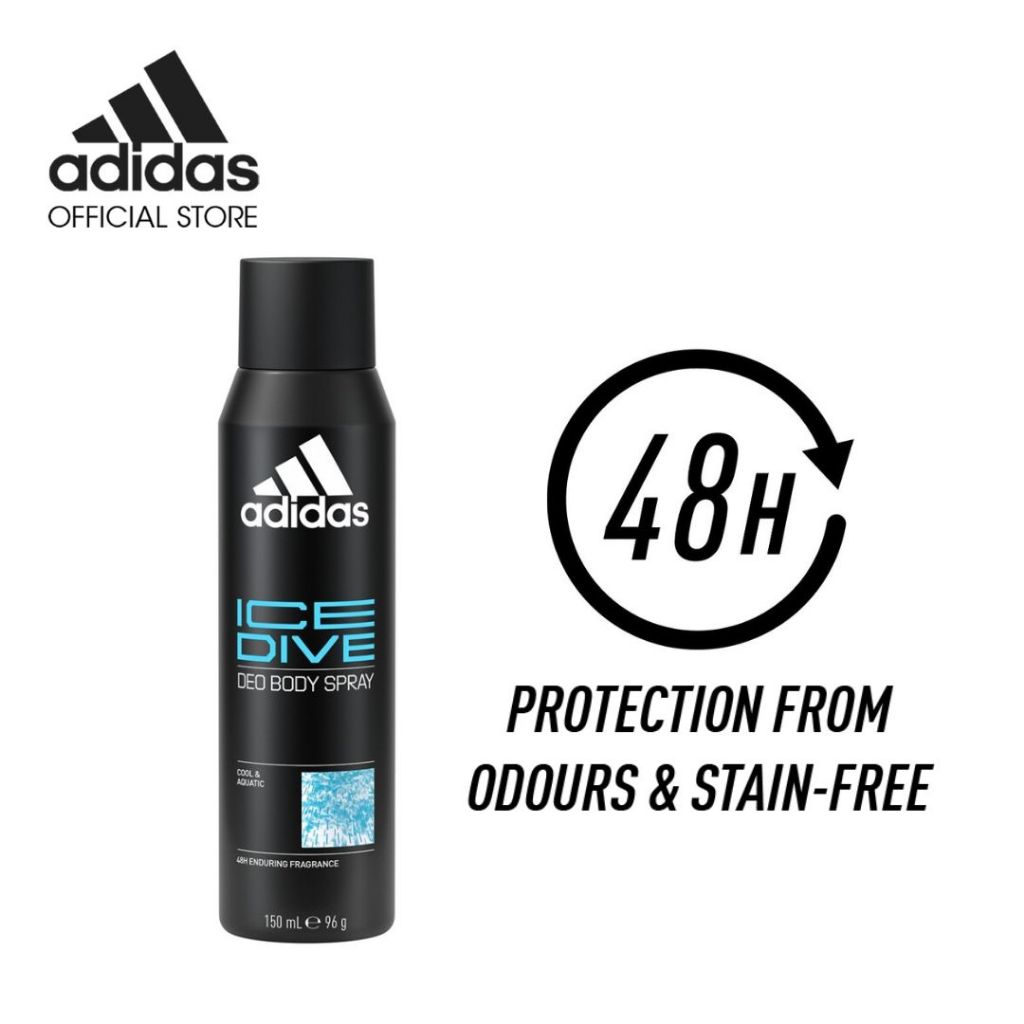 Adidas Deo Body Spray Ice Dive 150ML Shopee Malaysia