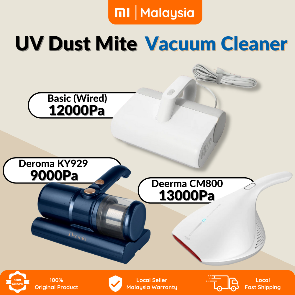 Xiaomi Mijia Handheld AntiDust Mites Vacuum Cleaner UV Light