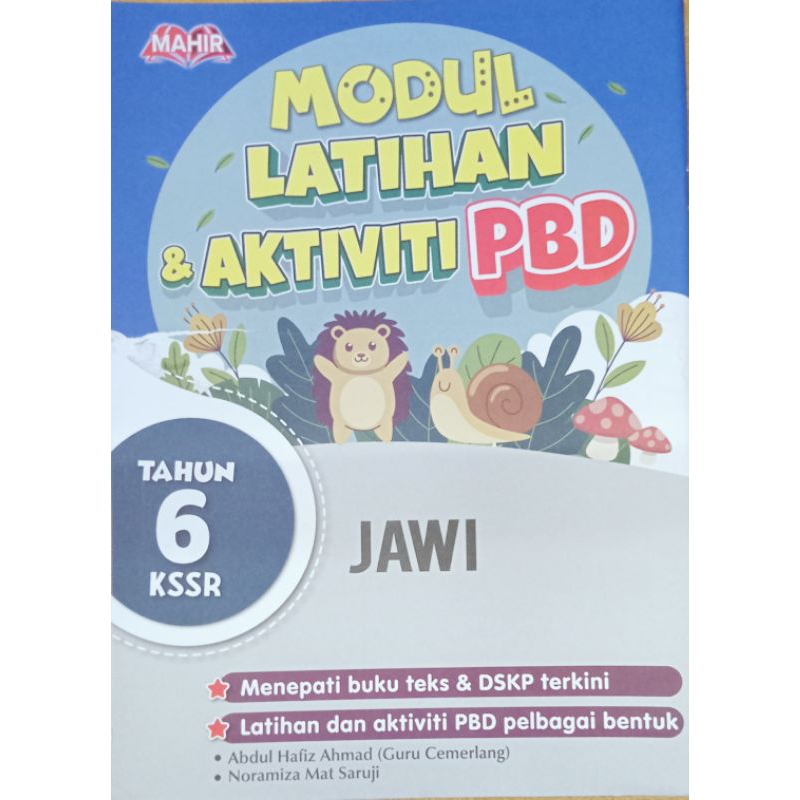 MODUL LATIHAN DAN AKTIVITI PBD JAWI TAHUN 6 KSSR | Shopee Malaysia