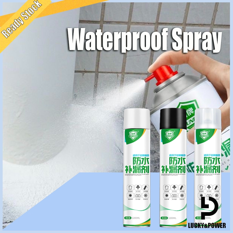 1200ml Waterproof Spray Leaking Spray Waterproof Leak Seal Repair Spray Pipe Rootsroof Cracks 2502