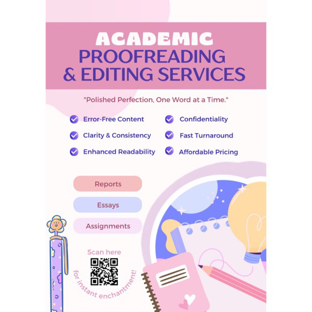Academic Proofreading & Editing Services | Shopee Malaysia