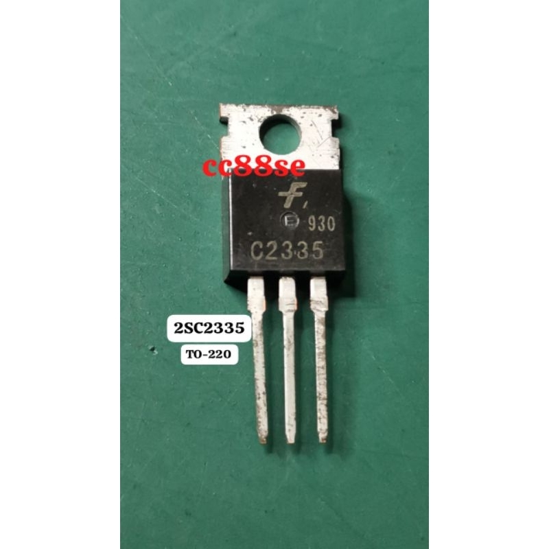 2SC2335 C2335 TO-220 N-CHANNEL TRANSISTOR | Shopee Malaysia
