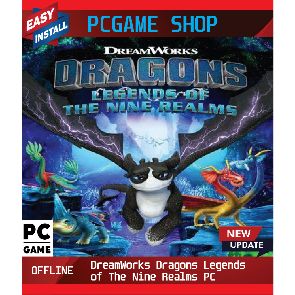 Update 2023】DreamWorks Dragons Legends of The Nine Realms PC | PC Game |  Full Game | PC Offline | Shopee Malaysia