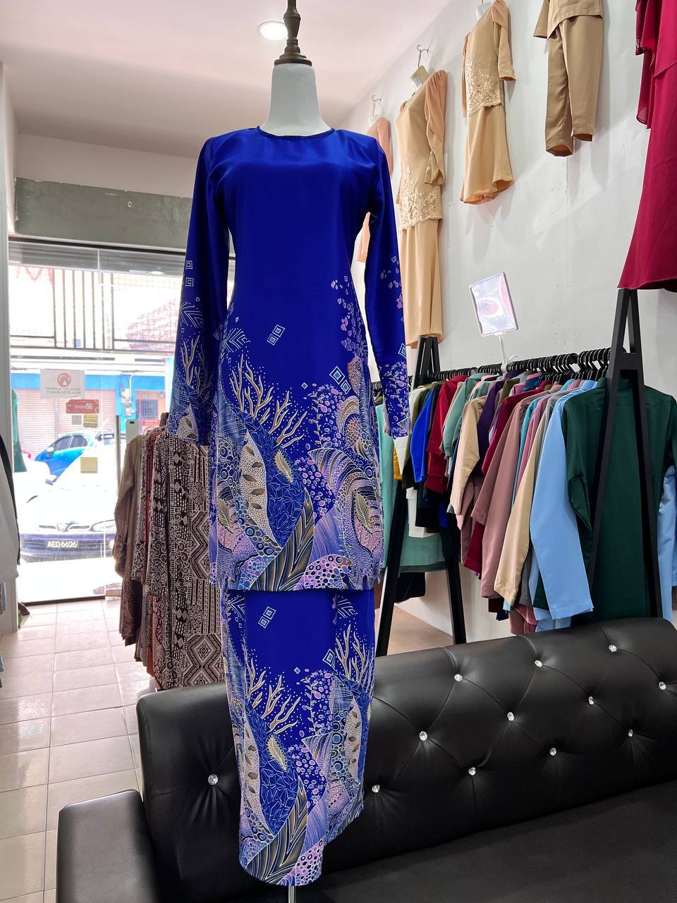 Baju Kurung Batik Melati Batik Malaysia Kurung Moden Corak Batik