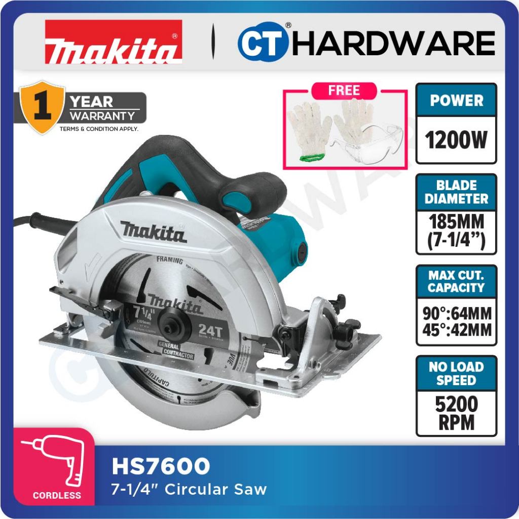 SIERRA CIRCULAR «MAKITA» 5740NB/HS7600 – Makita Store