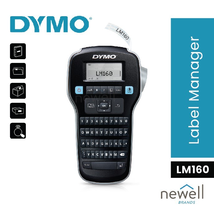 Dymo Letratag Label Maker (LT100H/LT100T/200B/LM160) Shopee Malaysia