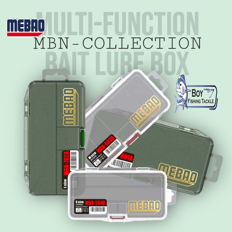 MEBAO MULTIFUNCTION TACKLE BOX LURE BOX BAIT LURE BOX FISHING BOX MEIHO ...