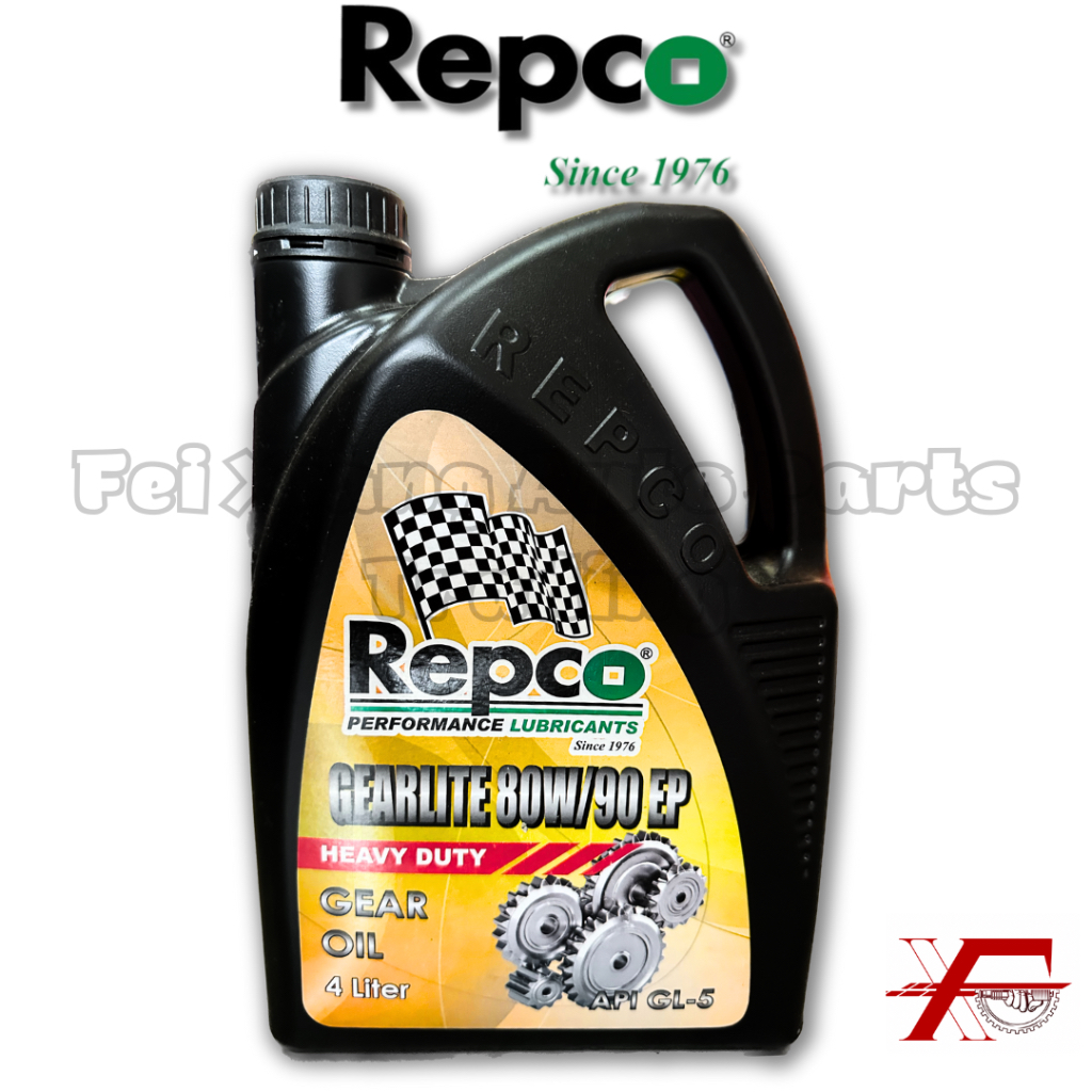 REPCO Gearlite 80W/90EP GL5 Manual Transmission Gear Oil [4 Liter