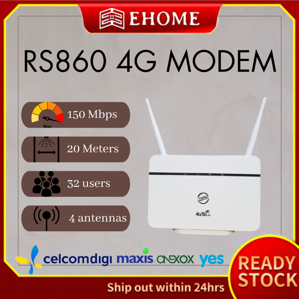 LTE CPE RS860 4G MODIFIED MODEM.Support unlimited internet plan with ...