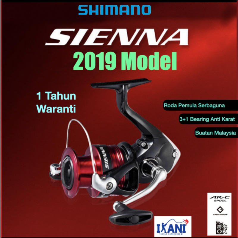 my cu shimano sienna 4000 rd 500-4000 Spinning Reel Rear drag reels allow anglers to make drag adjustments on the fly My cu shimano Sienna 4000FE,