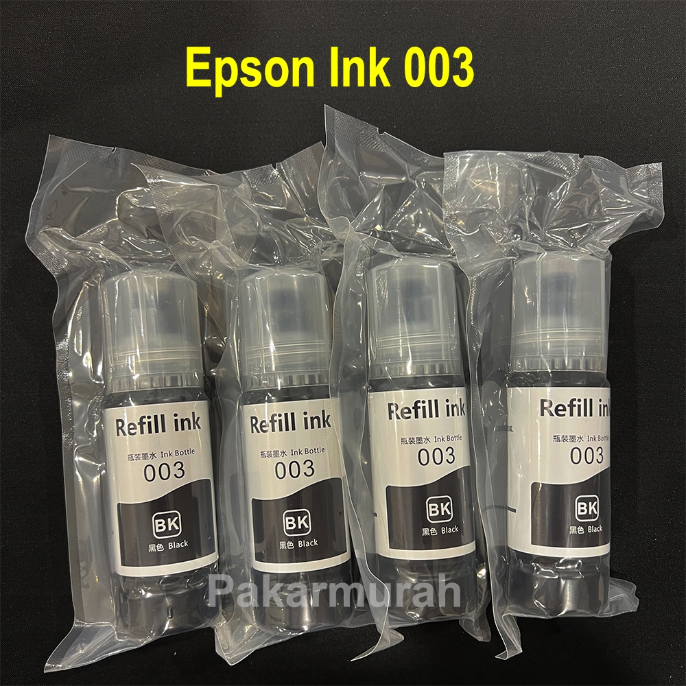 Epson Ink 003 Black Refill ink 70ml Compatible for L3110 / L3116