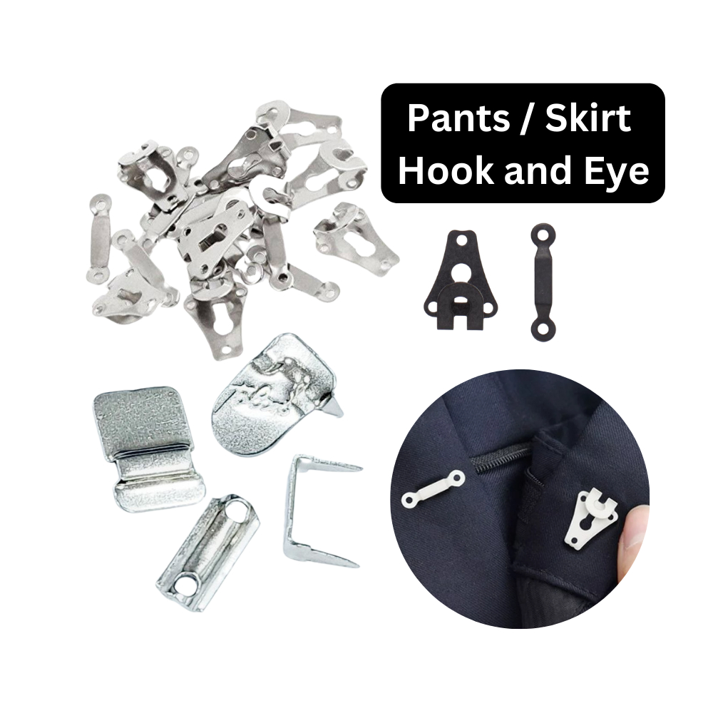 🌸 Pants Hook and Eye Cangkuk Seluar Kain 60274