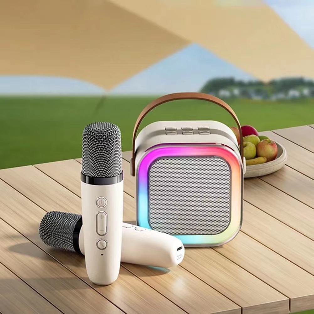K12 Wireless Karaoke Speaker Wit Microphone Mini Portable KTV Bluetooth ...