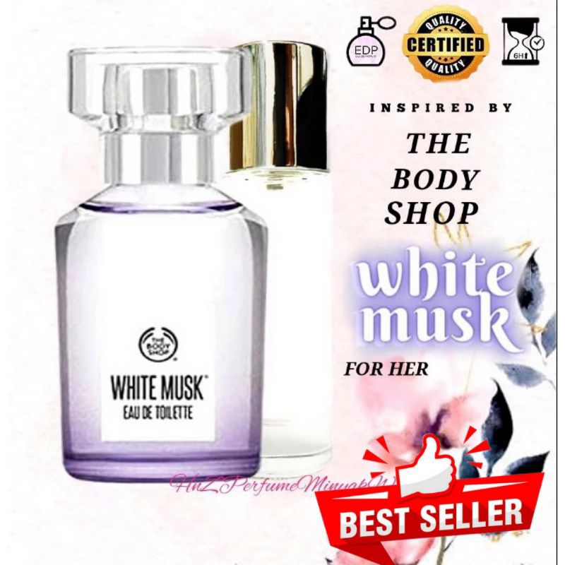 Inspired By WHITE MUSK High Quality EDP Perfume Minyak Wangi For