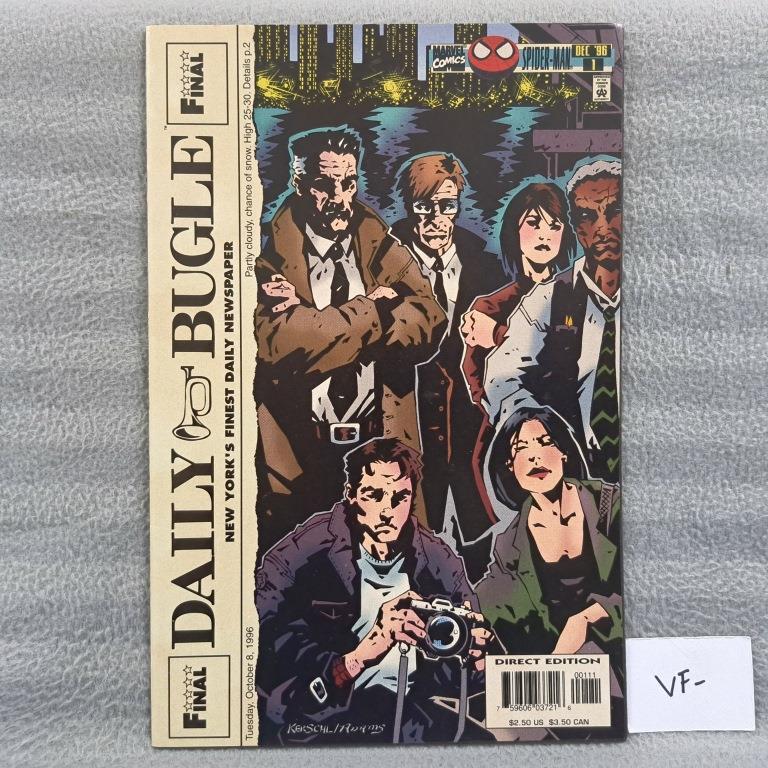 Daily Bugle #1 (Marvel Comics) FIRST Issue (Karl Kerschl, Greg Adams ...
