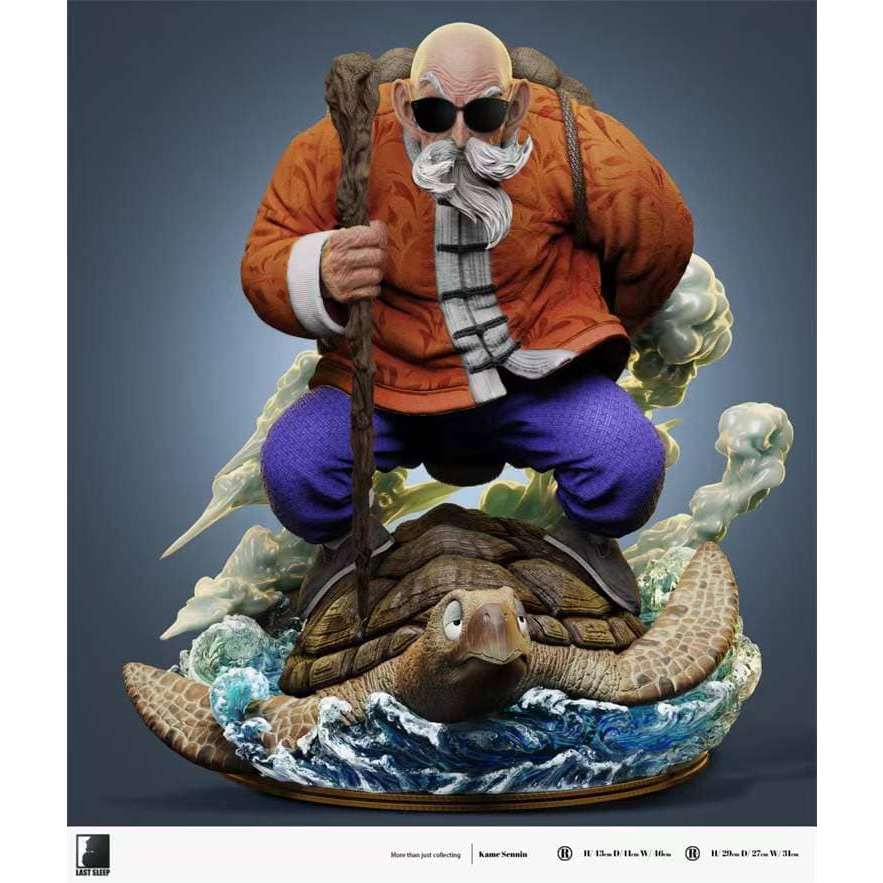 Last Sleep Studio - Dragon Ball - Master Roshi Resin Statue GK Anime ...