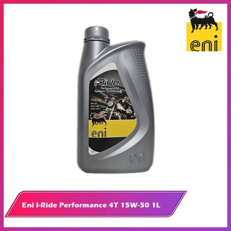 Eni i-Ride Performance 4T 10W-40, 15W-50 Semi Synthetic (1L) | Shopee ...