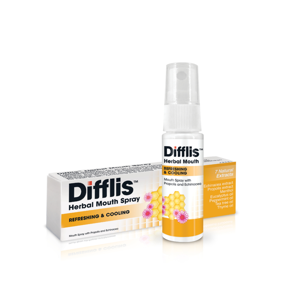 Difflis Herbal Throat & Mouth Spray (15ml) | Shopee Malaysia