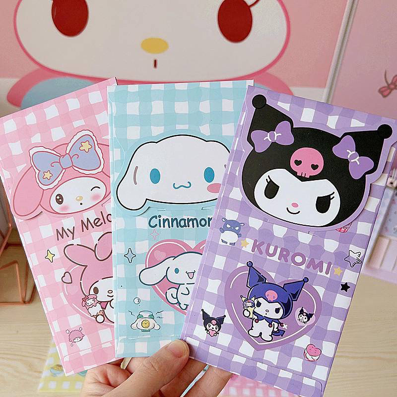 4Pcs/Set 2024 Angpao Sanrio Chinese New Year Red Packet Kuromi My ...