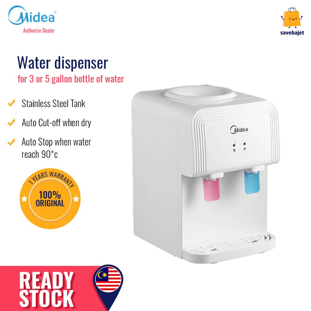 Midea Water Dispenser Without Bottle YR1539T Shopee Malaysia