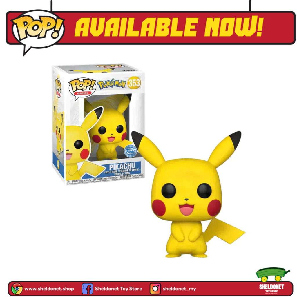 Funko Pop Games Pokemon Pikachu Shopee Malaysia