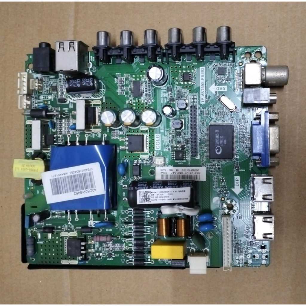 (C355) Hisense 40D50P Mainboard, LVDS, Sensor. Used TV Spare Parts LCD