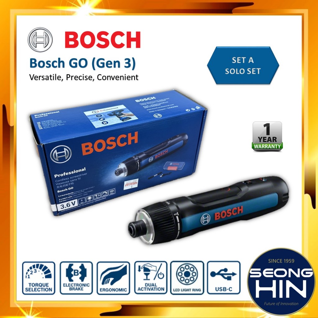 Bosch on sale go 3.6