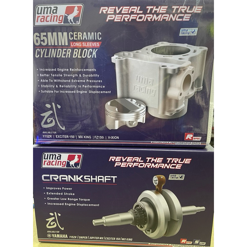 SPECIAL OFFER -UMA RACING Y15 JACK 6.8MM CRANKSHAFT 109MM + 65MM LONG ...