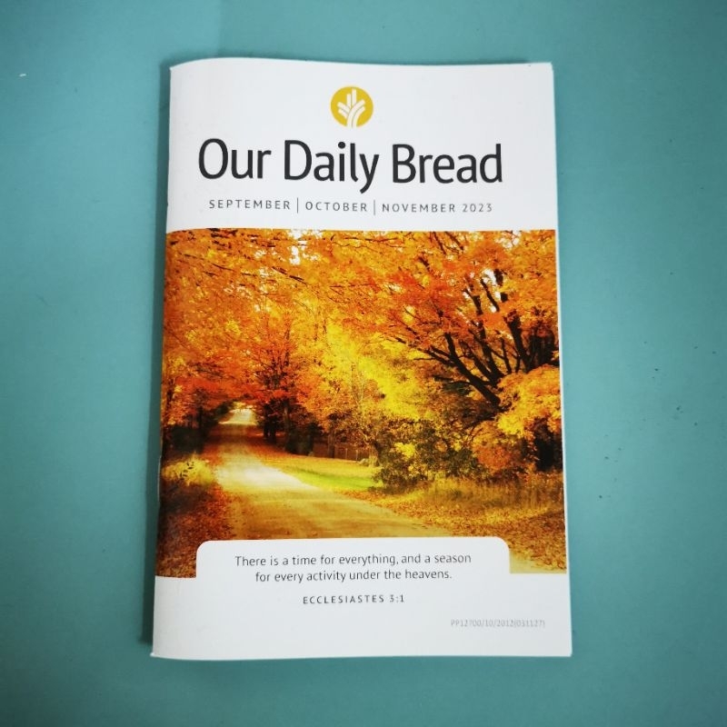 Our Daily Bread September October November 2023 Shopee Malaysia