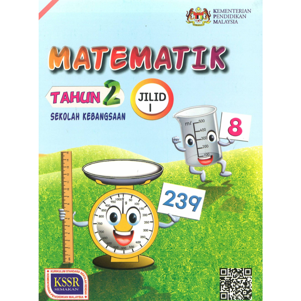 Buku Teks Matematik Tahun 2 Jilid 1 ISBN: 9789834916046 | Shopee Malaysia