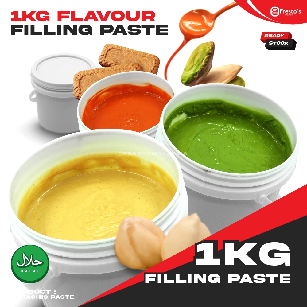 Filling Paste 1KG Topping Sweet Flavour Filling Paste for Various Food ...