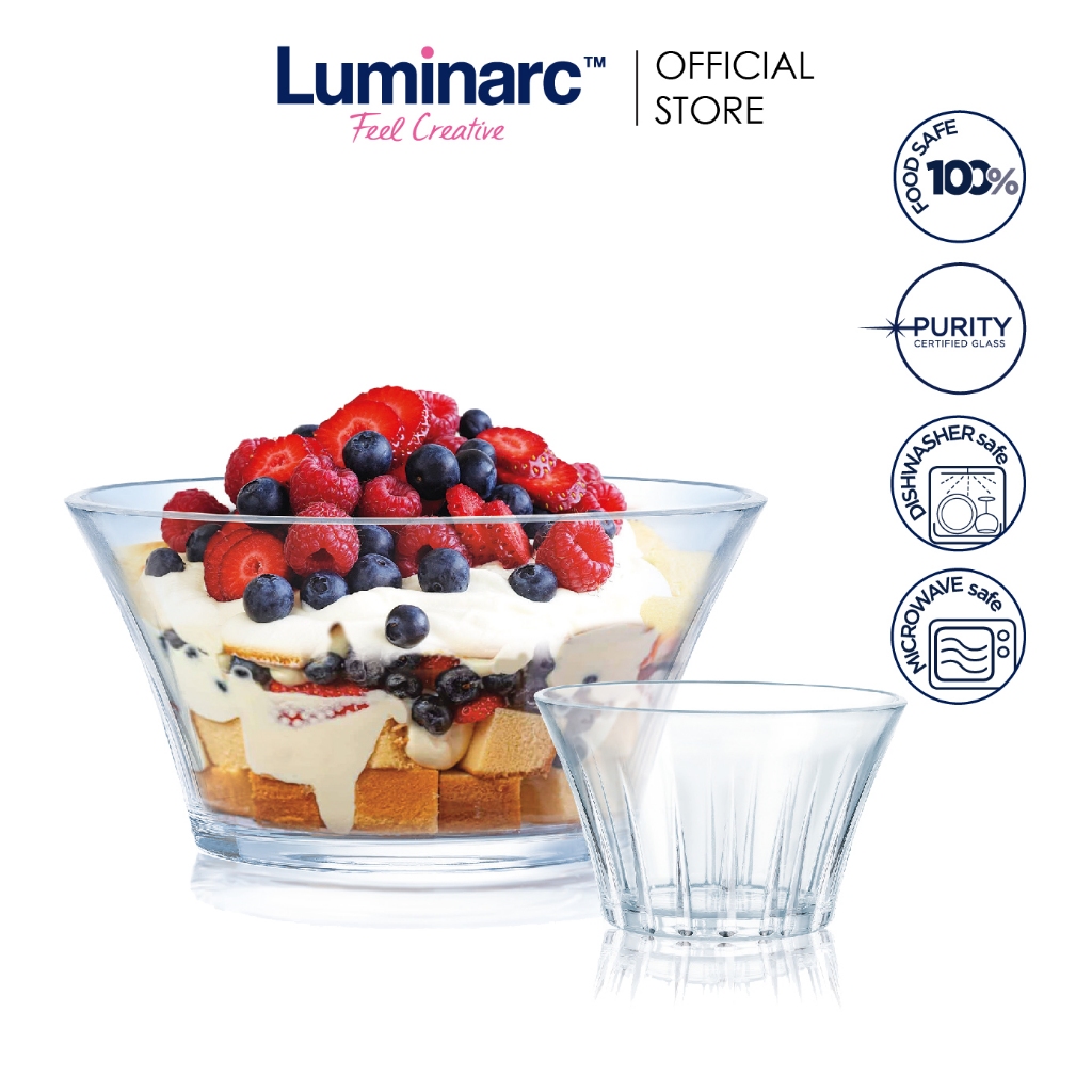 Luminarc 7Pcs Lance Salad Bowl Set - (23+10CM) [Model: P9117 ...