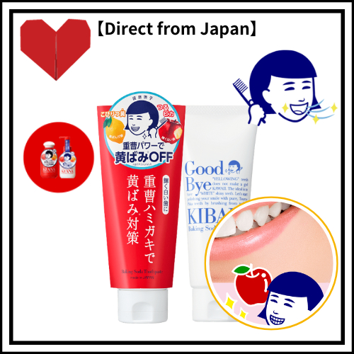 [KEANA NADESHIKO]Baking soda toothpaste,Good Bye KIBAMI,natural salt