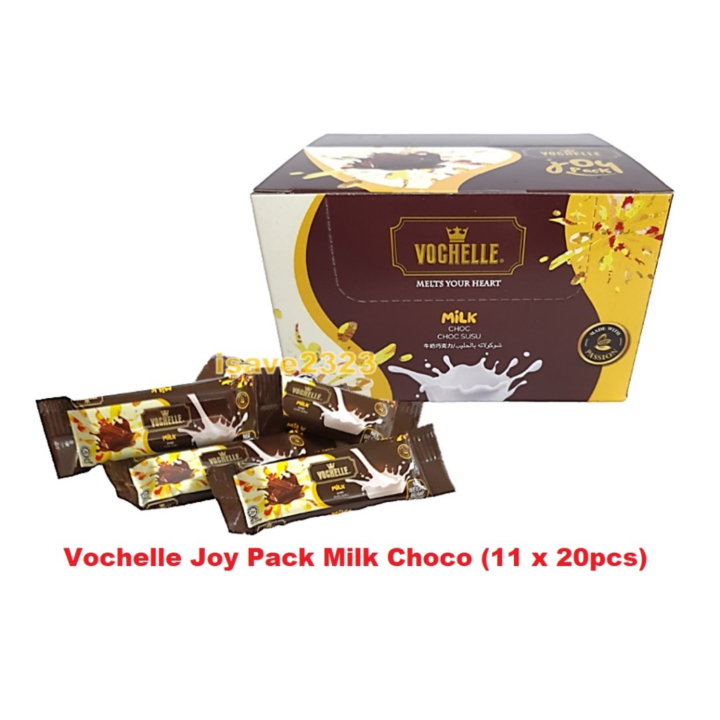 [BUY AT YOUR OWN RISK] Vochelle Joy Pack Milk Choco (11g x 20pcs ...