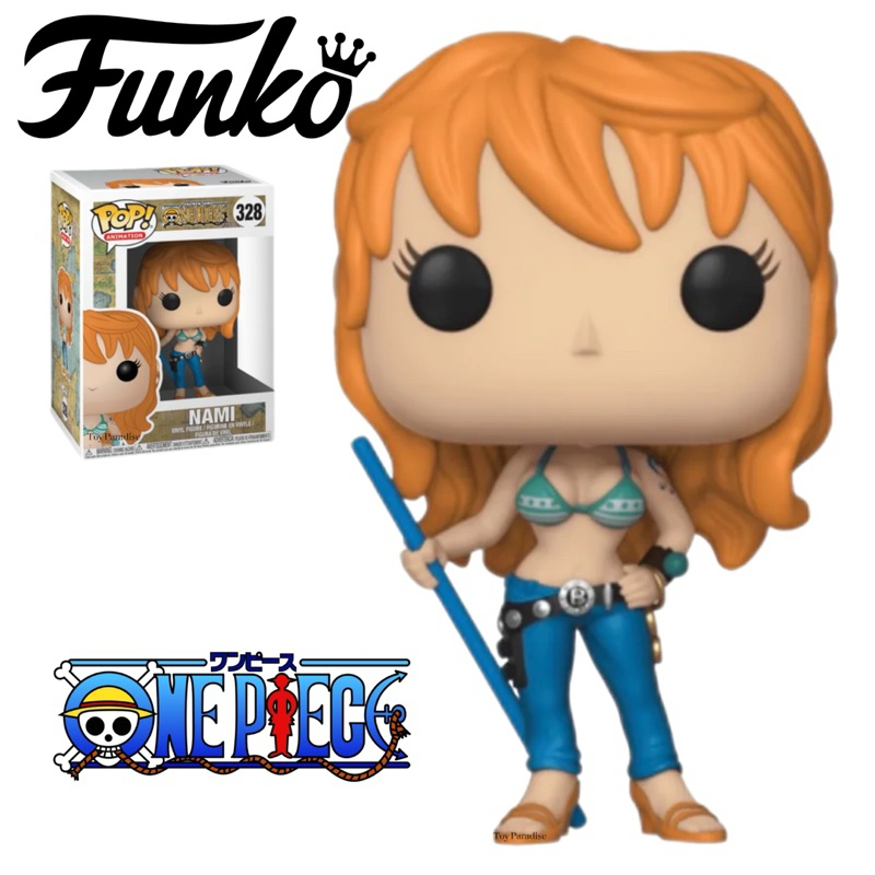 Original Funko Pop Vinyl Figure Nami No.328 Animation One Piece Ready ...